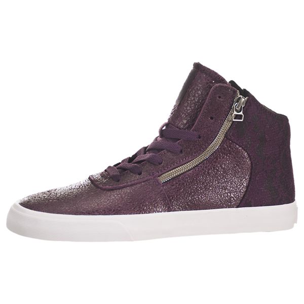 Supra Cuttler Skate Shoes Womens - Purple | UK 86H0P87